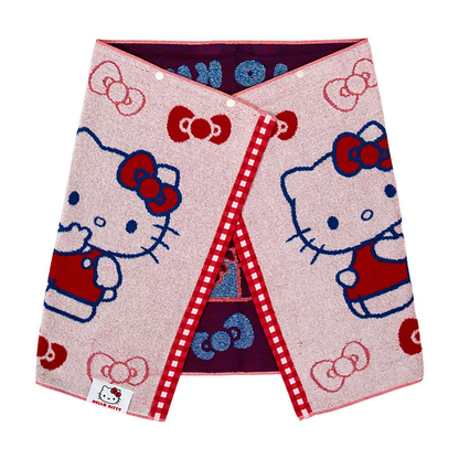 Sanrio｜100% cotton Snap Bath Towel｜31.0 x 24.0 x 4.2cm approx.