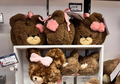 The bear’s school｜Face Drawstring Bag｜H16×W11×D2.5cm approx.