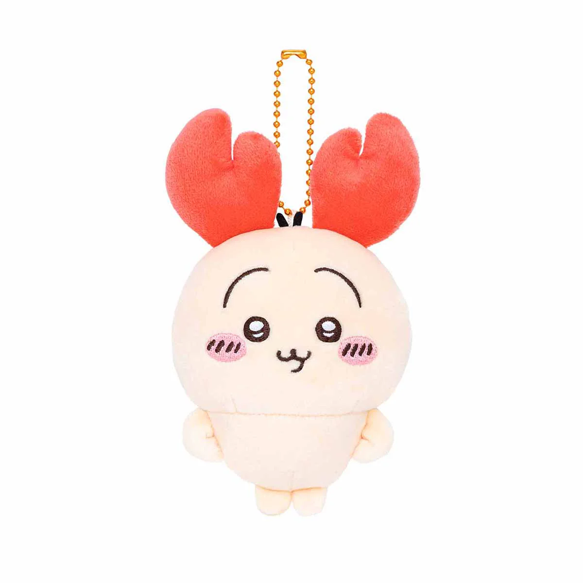 chiikawa｜Crab Mascot Holder /Plush Keychain｜140×80×50mm approx.