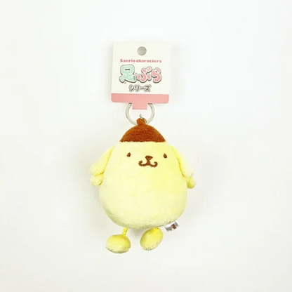 Sanrio｜Hanging Legs Series Mascot Holder /Plush Keychain｜120x55x48mm approx.