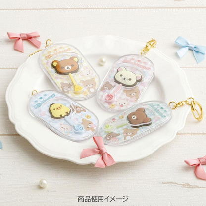 Rilakkuma｜Chocolate Style Acrylic Keychain/Keyring｜80×44×7mm approx.