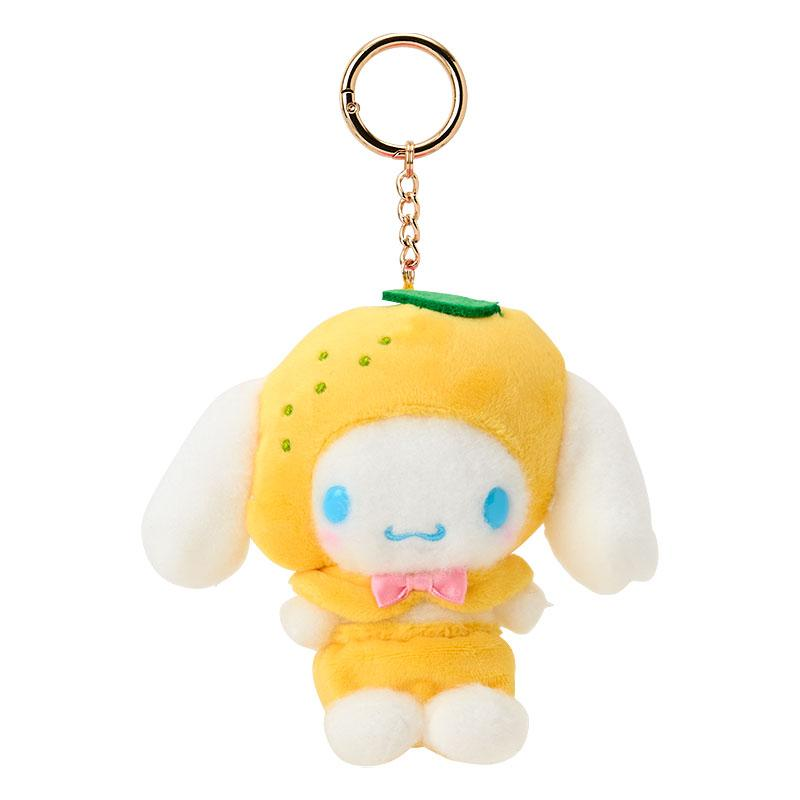 Sanrio｜Fruit Design Mascot Holder /Plush Keychain｜13.1 x 11.0 x 8.5cm approx.