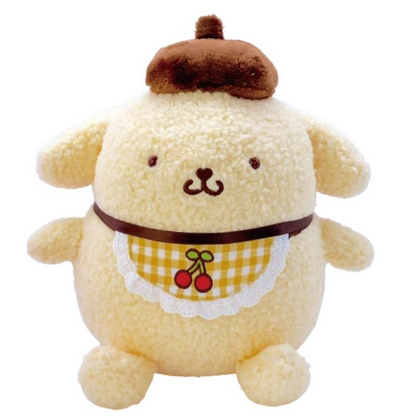 Sanrio｜Cherry Check Pom Pom Purin Plush Dolls/Plush Toy｜20.0 x 21.0 x 23.0cm approx.