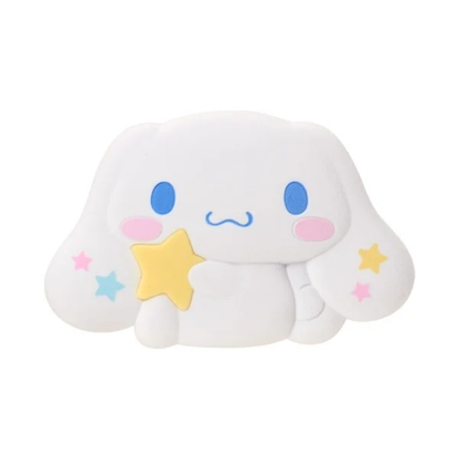 Sanrio｜Characters Flocked Mirror &amp; Comb｜ 12.8×1.6×7.5cm approx.