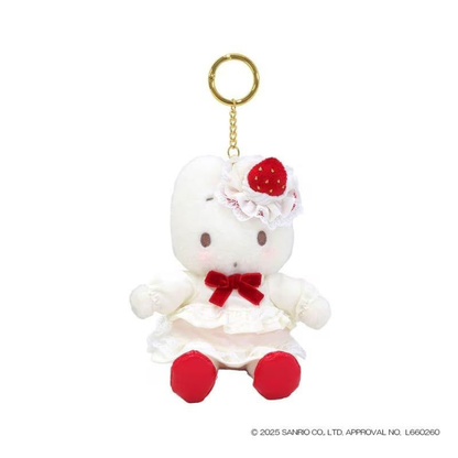 Sanrio｜Sweet Cakes Collection Mascot Holder /Plush Keychain｜15×6.5×11cm approx.