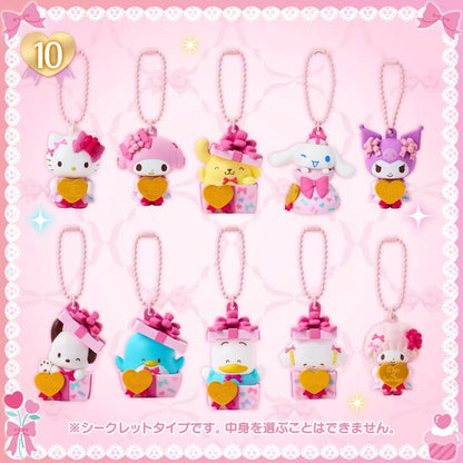 Sanrio｜Wrapping Paper Figure Keychain mystery bag/blind box/All 8 types｜1pcs