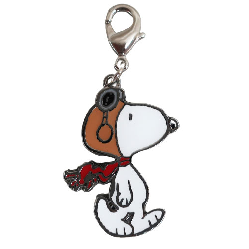 Snoopy史努比｜Peanuts Metal Charm Keychain可爱服装合金钥匙扣挂件/包挂｜约H7.5×W3.5×D0.3cm