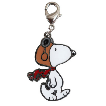 Snoopy史努比｜Peanuts Metal Charm Keychain可爱服装合金钥匙扣挂件/包挂｜约H7.5×W3.5×D0.3cm