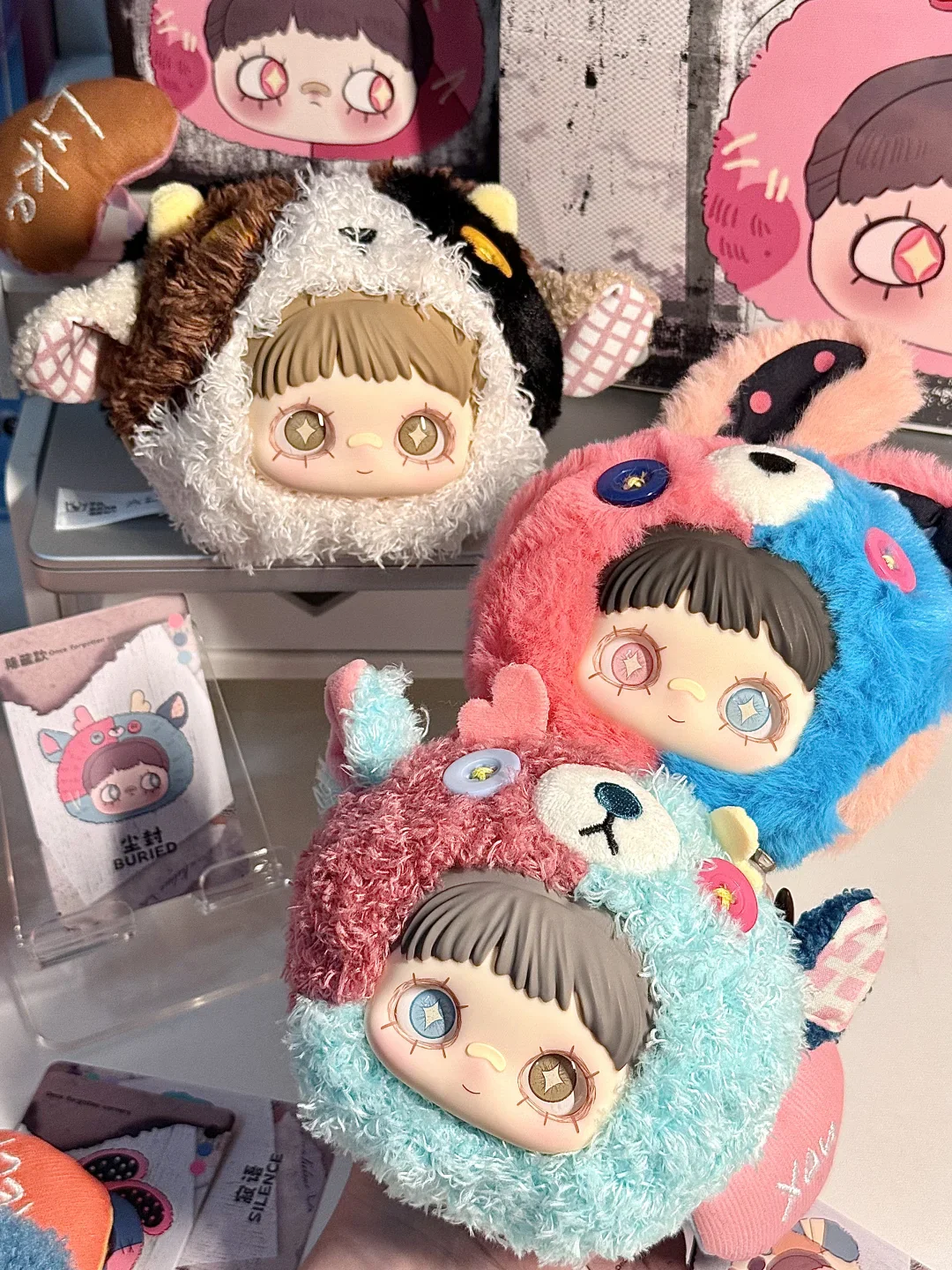 MayMei Once Forgotten Corners Series Vinyl Plush Keychain Blind Box