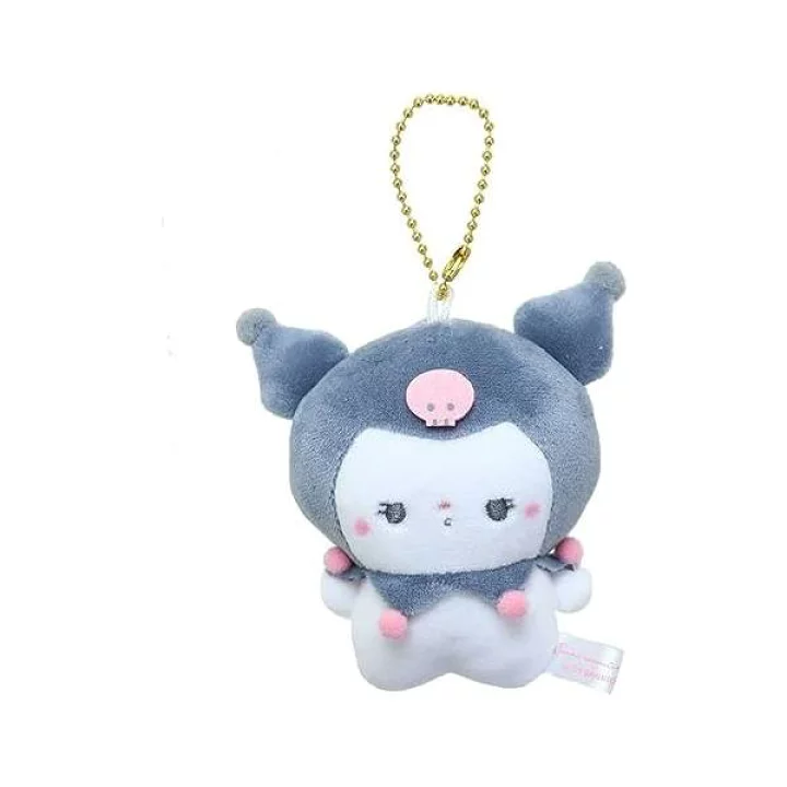 Sanrio｜Mochimochi Panda Mascot Holder /Plush Keychain｜H105×W105×D45mm approx.