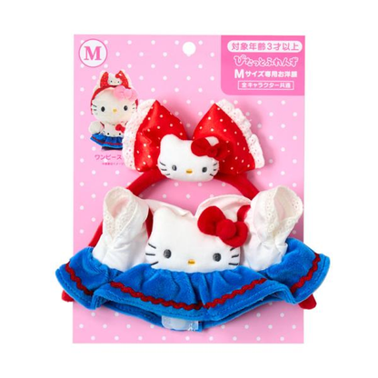Sanrio｜Pitatto Friends Amusement Park Dress-up Clothes (M)｜15×2.5×20cm approx.
