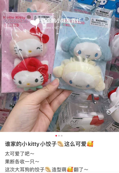 Sanrio｜My Deco Bag Hair Clip Set｜W 6.5 x D 2.5 x H 5.5cm approx.