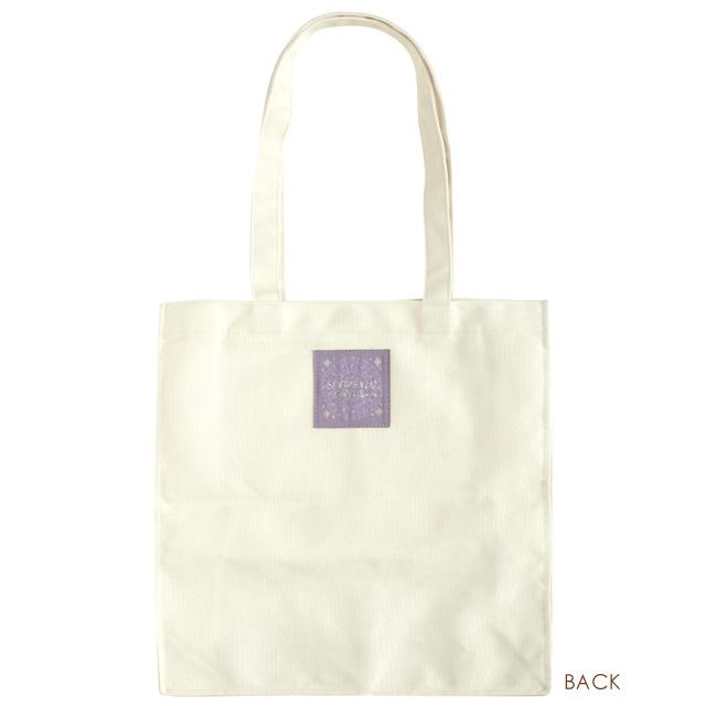 Sentimental Circus｜San-X Tote Bag - Sentimental Circus : Spica and the Child of the Constellation Black Ribbon｜350×350×110mm approx.