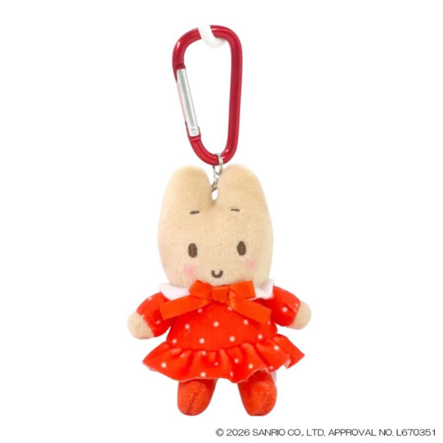 Sanrio｜Carabiner Mini Mascot Holder /Plush Keychain｜8.5cm×6cm×4.5cm approx.