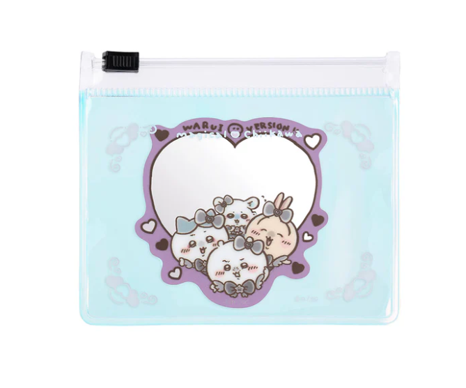 Chiikawa ｜Magical Chiikawa Evil Version Mini Mirror with Case｜H85×W100mm approx.
