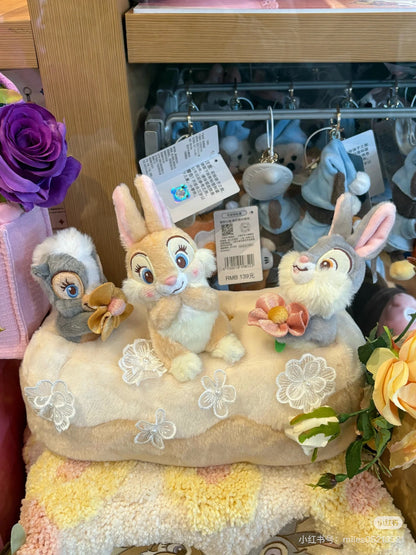 Disney｜Thumper Miss Bunny TISSUE BOX CASE PASTEL BUNNIES｜23×26×D16cm approx.
