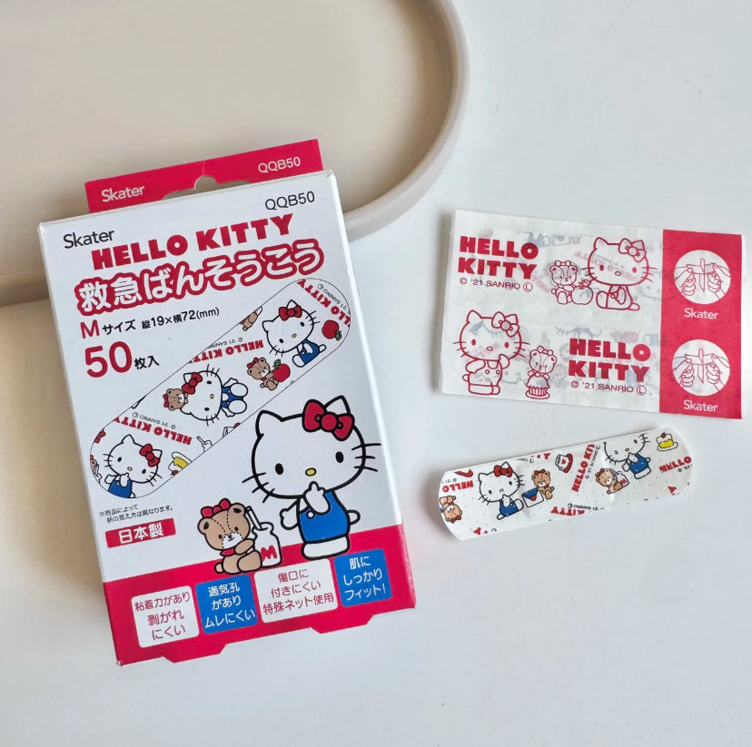 Sanrio｜Boxed Adhesive Bandage｜50 sheets