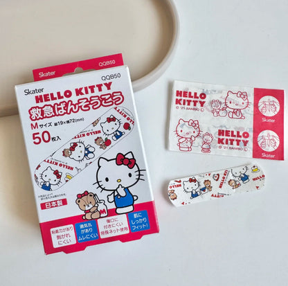Sanrio｜Boxed Adhesive Bandage｜50 sheets