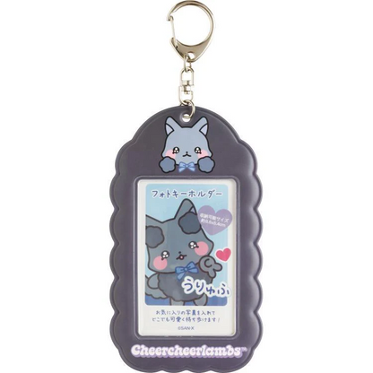 SANX｜Cheer Cheer Lambs Photo Keychain｜ 145 × 85 mm approx.