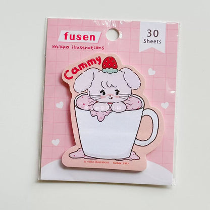 mikko illustrations｜Funbox Die-cut sticky notes｜30 Sheets