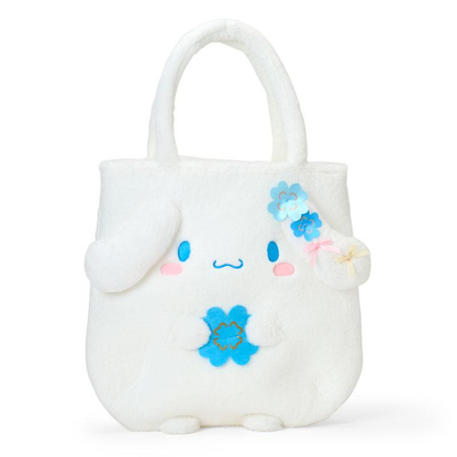 【restock soon, limit 1】Sanrio｜Light Blue Clover Cinnamoroll tote bag｜40 x2 x38cm approx.
