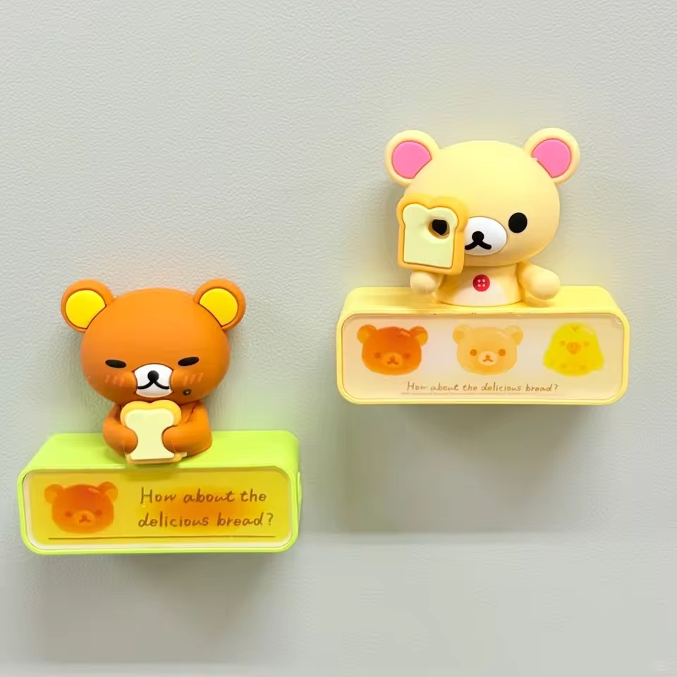 Rilakkuma｜bread series night light fridge magnet blind box/All 6 types｜1pcs