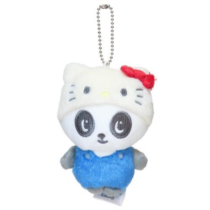 Sanrio｜Panshell Characters Mascot Holder /Plush Keychain｜H100×W75×D65mm approx.