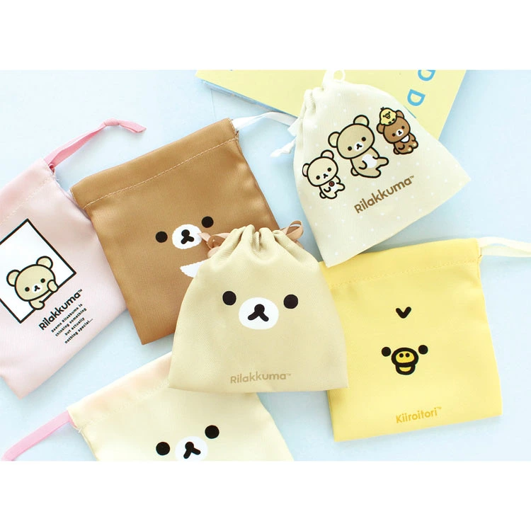 Rilakkuma｜Mini Drawstring Bag mystery bag/blind box/All 10 types｜1pc