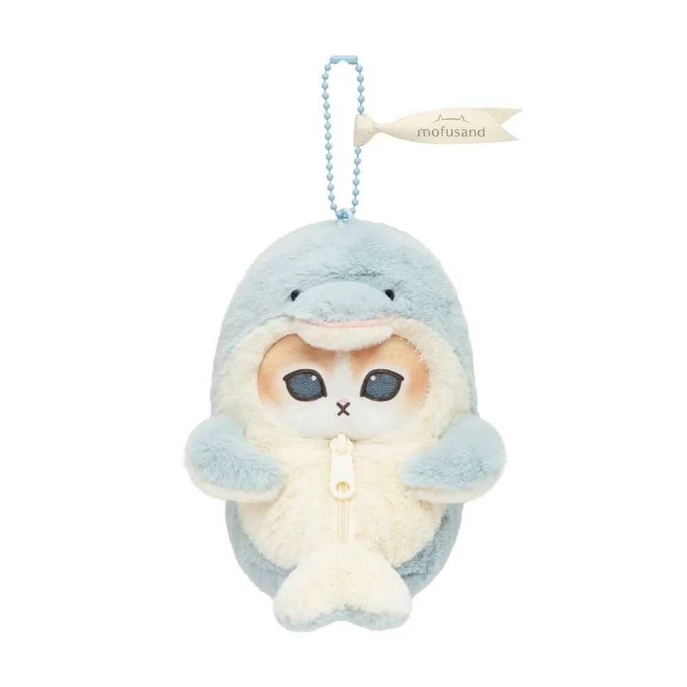 mofusand｜Fluffy Sea Creature Mascot Holder /Plush Keychain｜165×100×70mm approx.