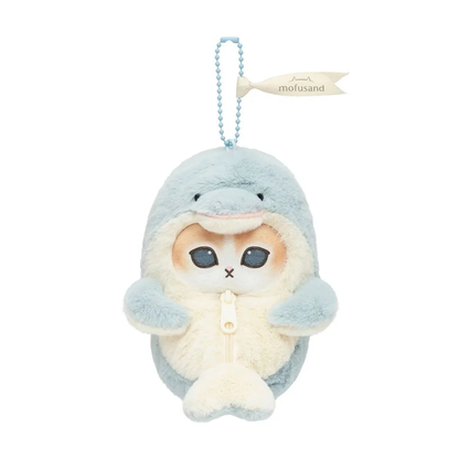 mofusand｜Fluffy Sea Creature Mascot Holder /Plush Keychain｜165×100×70mm approx.