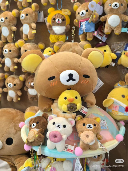 Rilakkuma｜Mister Donut Makumaku cushion pillow Plush Dolls/Plush Toy｜160×185×320mm approx.