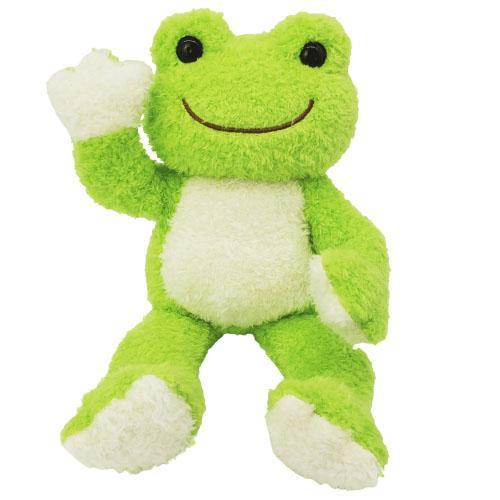 Pickles the Frog｜Posing Plush Dolls/Plush Toy｜H17×W17×D16cm approx.