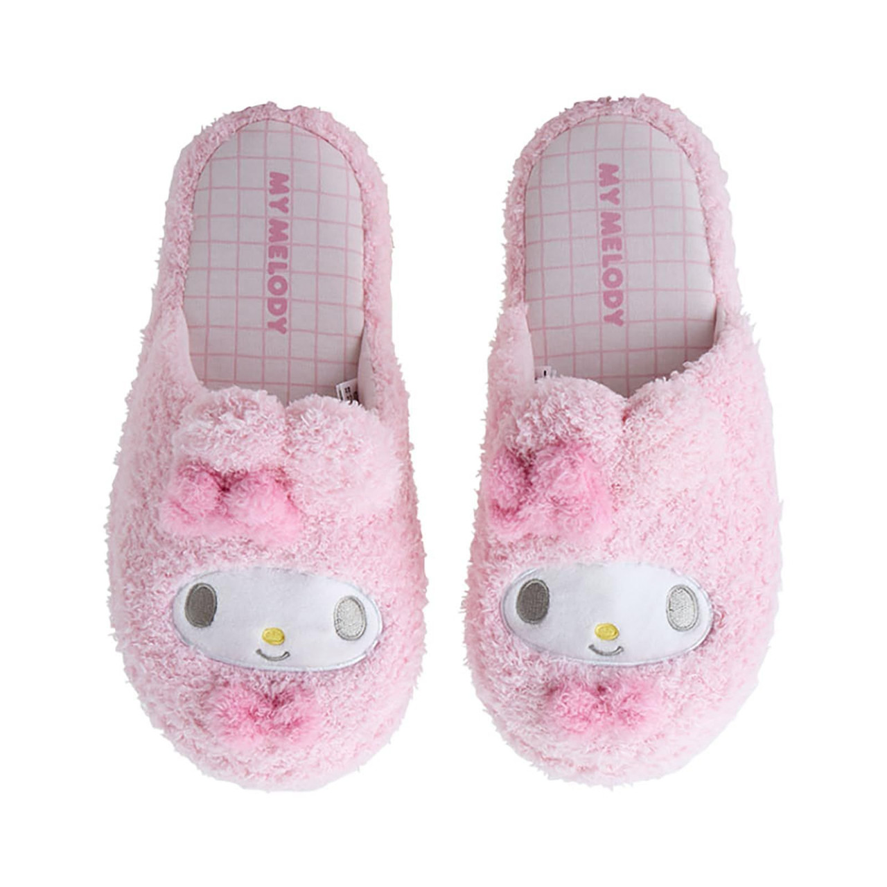 Sanrio三丽鸥｜ Face-Shaped Slippers 可爱角色软乎乎毛绒拖鞋/家居鞋｜约28.3 x 26.4 x 10.6cm