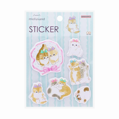 Mofusand｜PVC Squishy Sticker｜H136 x W100 x D4mm approx.