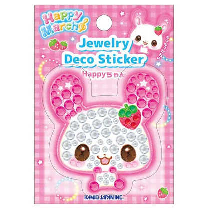 Q-LiA｜Heisei Retro  Kamio Jewelry Deco Sticker｜100×75×5mm approx.