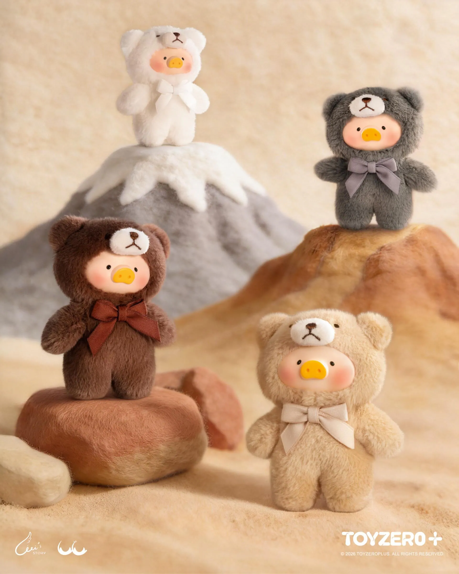 TOYZERO LuLu the Piggy Teddy Mini&