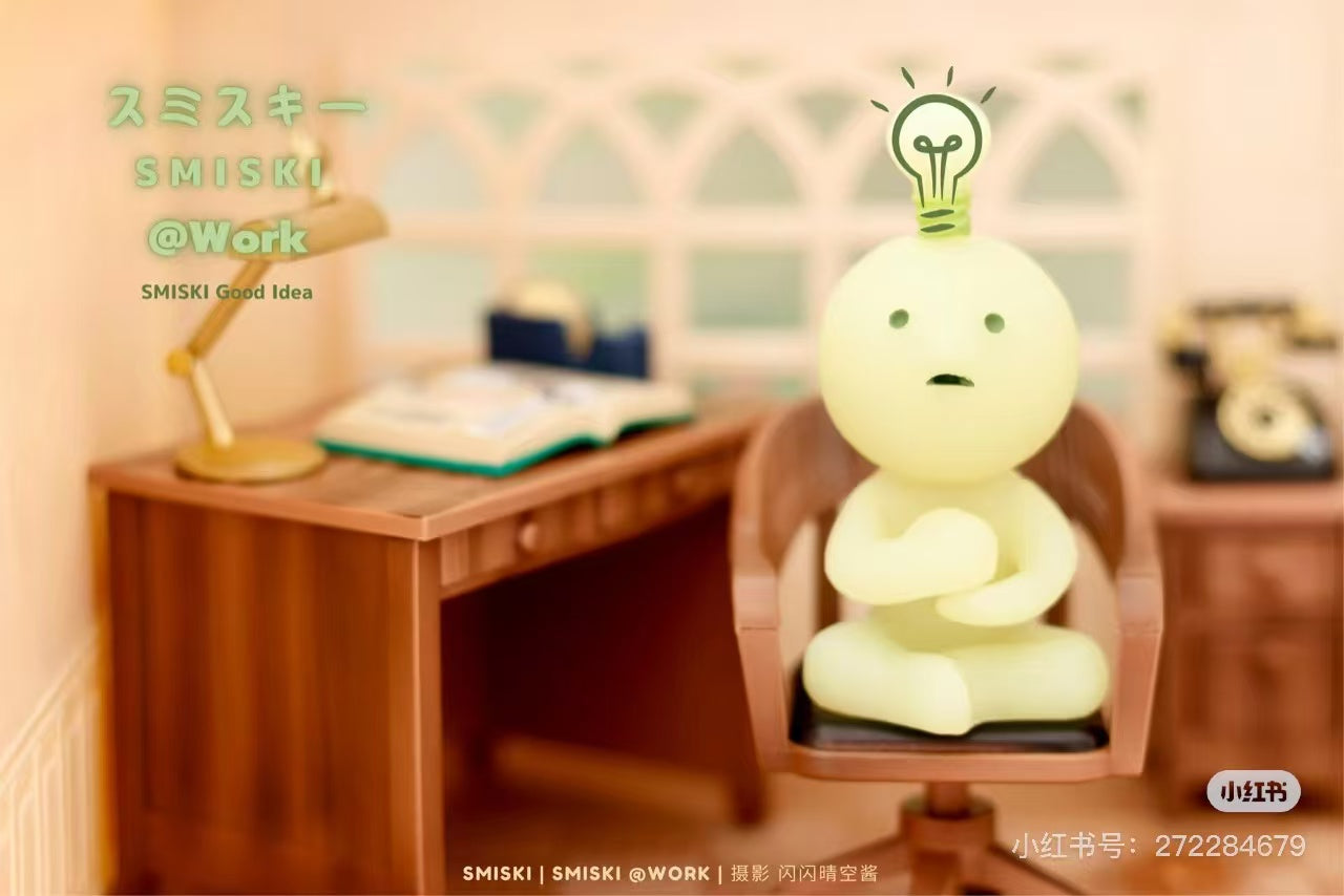 SMISKI｜Mini Figures - At Work mystery bag/blind box/All 6 types｜1pcs