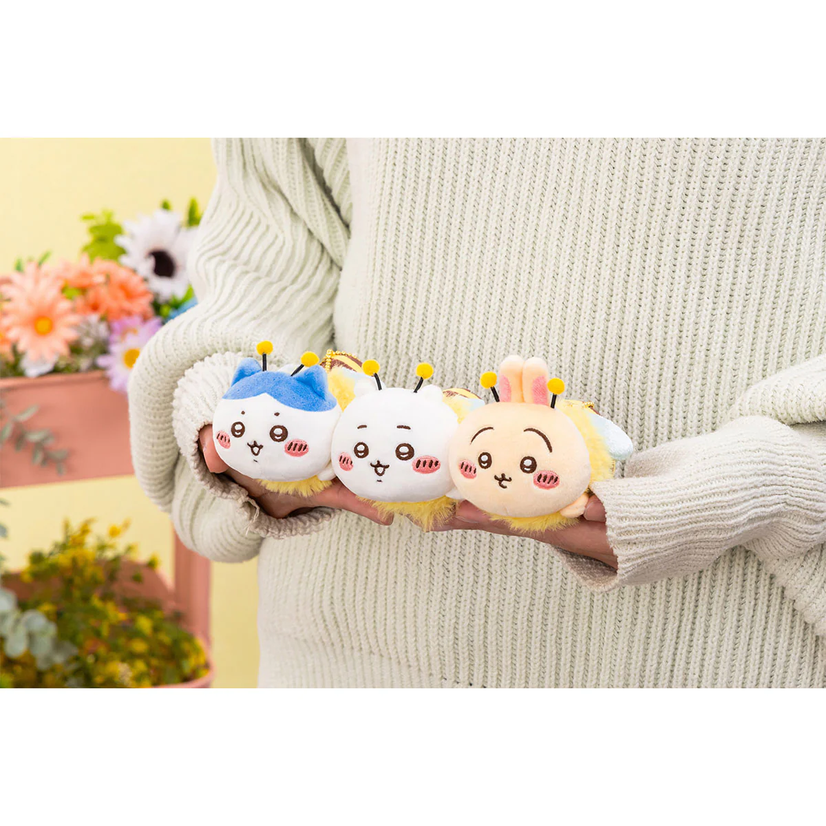 【limit1】Chiikawa｜Bee Mascot Holder /Plush Keychain｜H80×W65×D90mm approx.