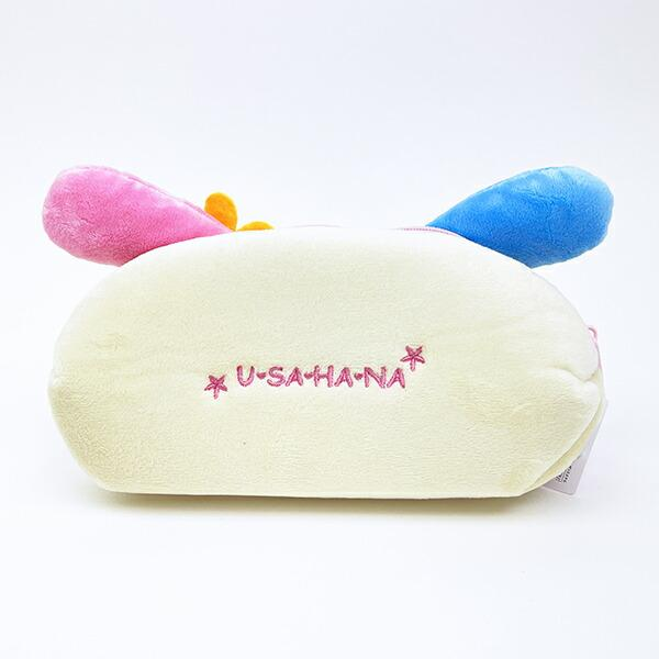 Sanrio｜Usahana Face Fluffy Plush Pen Case｜97×200×50mm approx.