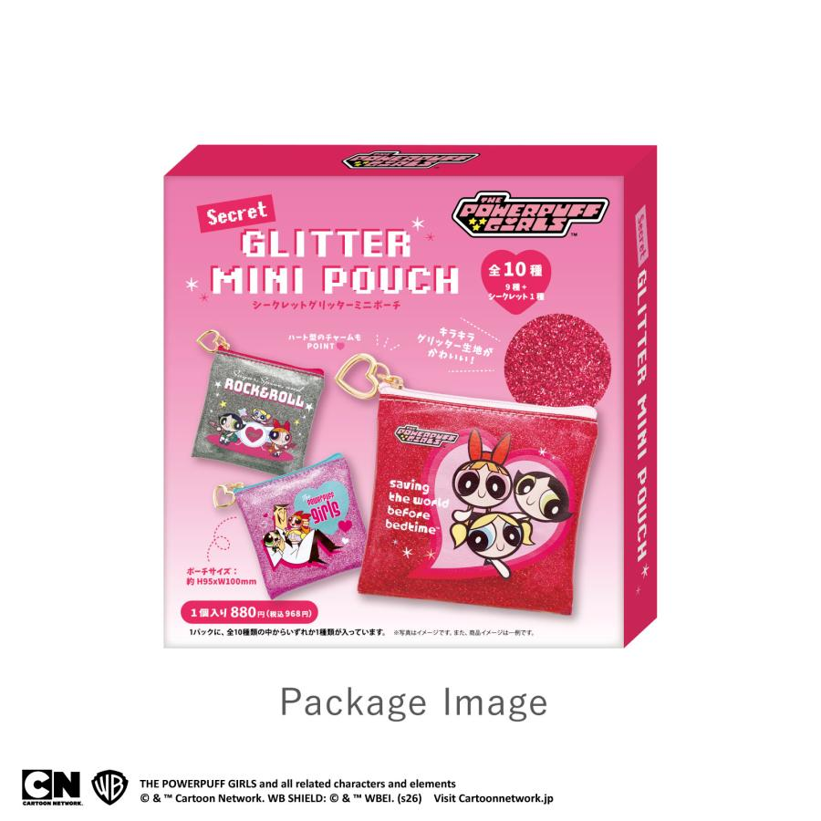 Powerpuff Girls｜ Glitter Mini Pouch mystery bag/blind box/All 10 types｜1pc