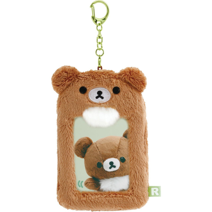 Rilakkuma｜Fluffy Photo Keychain｜125×80×15mm approx.