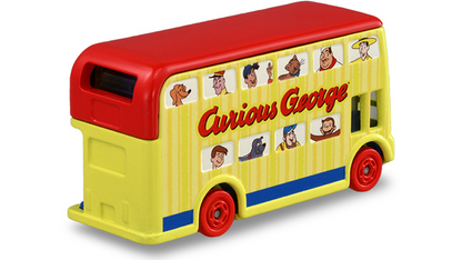 Tomica｜Dream Tomica SP Curious George Friends Bus多美卡SP好奇猴子乔治之友巴士玩具车/摆件