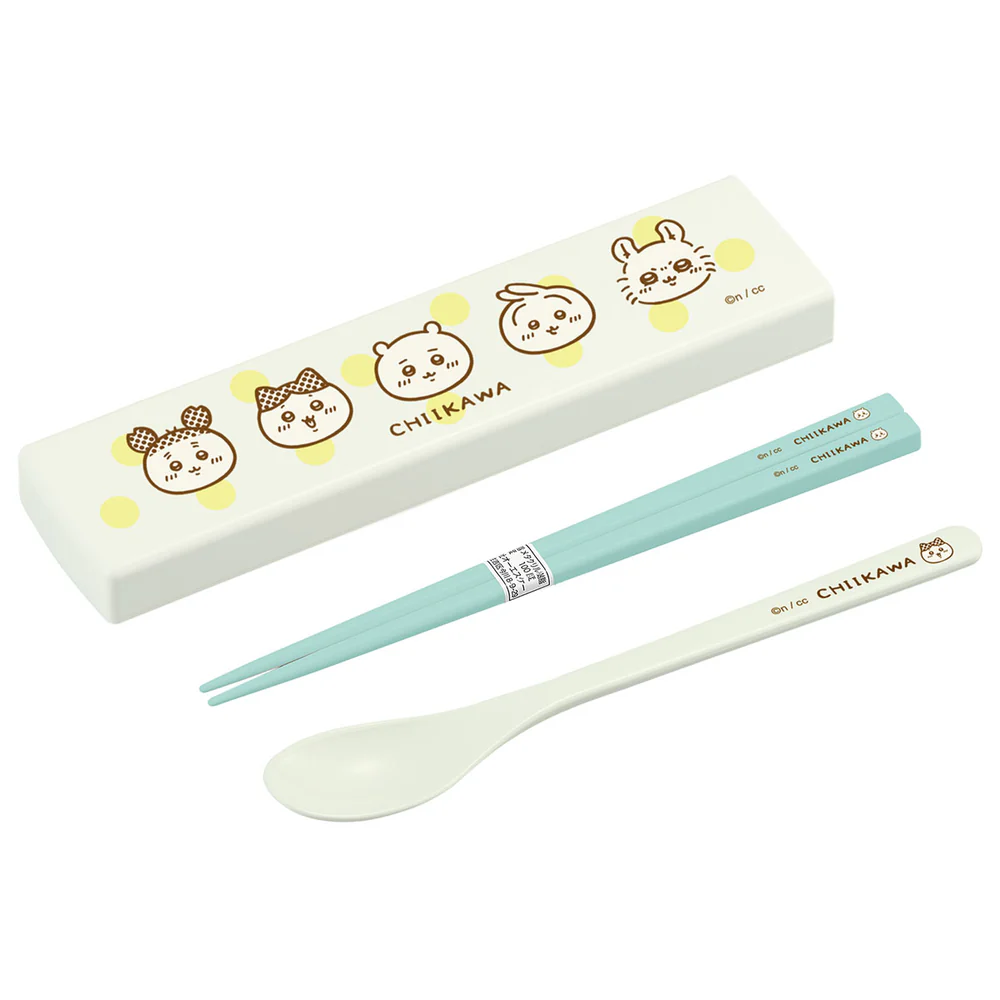 chiikawa｜Sliding Lid Cutlery Set ｜H18×W191×D48mm approx.
