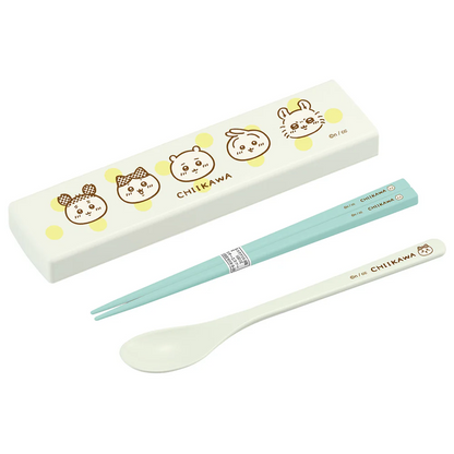 chiikawa｜Sliding Lid Cutlery Set ｜H18×W191×D48mm approx.