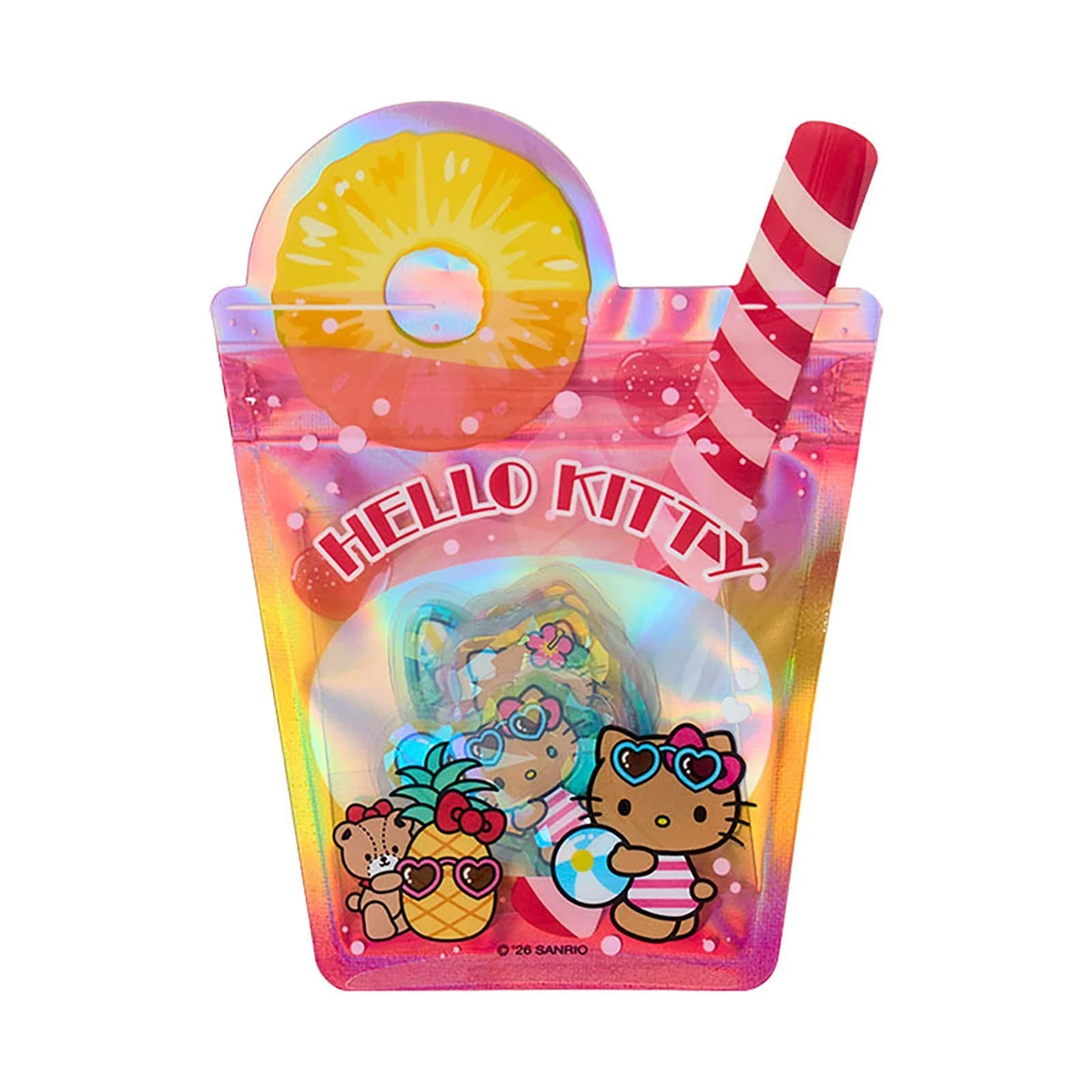 Sanrio｜Summer die-cut Stickers｜30 piece