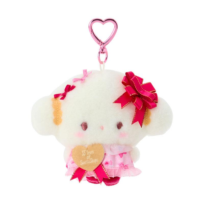 Sanrio｜55th Anniversary Wrapping Paper Mascot Holder /Plush Keychain｜15.7 x 11.7 x 7.0cm approx.