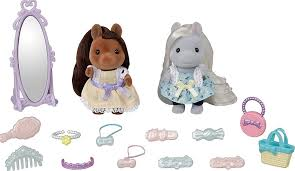 SylvanianFamilies森贝儿家族｜Pony Friends Set 小马和朋友们美发套组/玩具/过家家5650