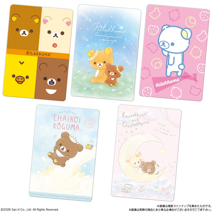 Rilakkuma｜Bandai Candy Rilakkuma Card Wafer mystery bag/blind box/All 30 types｜1pcs