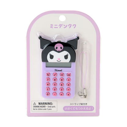 Sanrio｜Mini Calculator｜13.6 x 9.2 x 1.2cm approx.