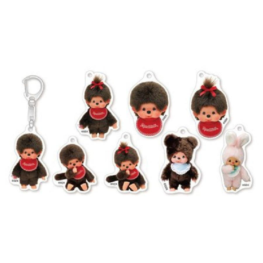 Monchhichi｜Acrylic Keychain mystery bag/blind box/All 8 types｜1pcs